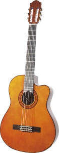 GUITARE CLASSIQUE ELECTRO ACOUSTIQUE // ELECTRO ACOUSTIC CLASSICAL GUITAR